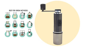 OE Fixie Travel Coffee Grinder